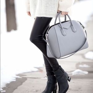 Givenchy Antigona Medium Leather Satchel
